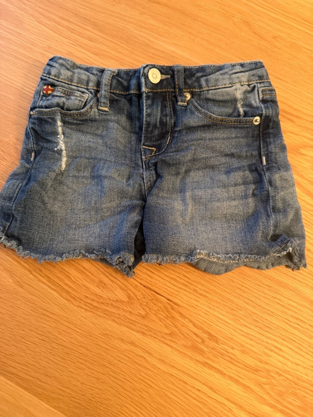 Hudson Jeans Denim Girls Shorts - Blue